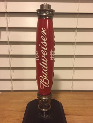 Budweiser St.  Louis Cardinals Beer Tap Handle Mlb Baseball Team Decal Bud