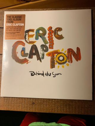 Eric Clapton Behind The Sun Lp Vinyl