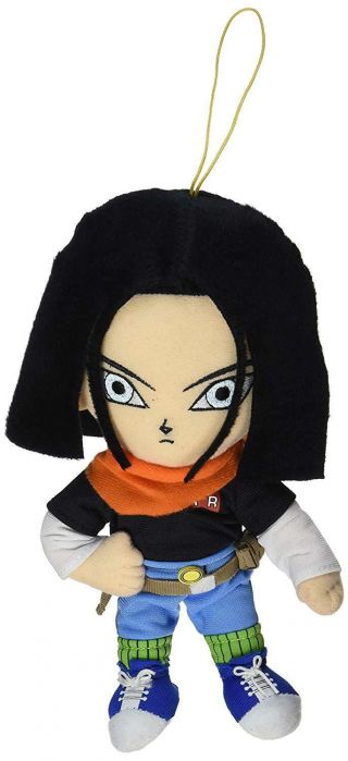 Dragonball Z 8 " Android 17 Plush Figure Official Great Eastern Plushie