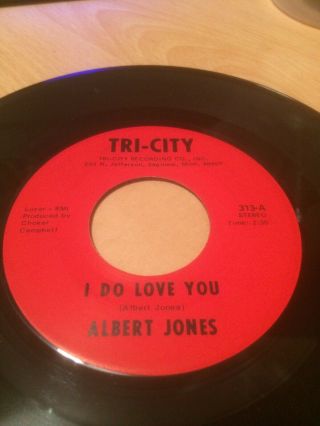 Albert Jones: " I Do Love You ".  1971 Usa Tri - City,  More Northern Soul 45s From Me