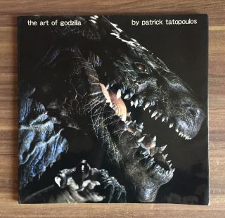 The Art Of Godzilla By Patrick Tatopoulos Art Book F/s W/tracking Rare
