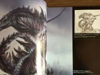 The Art of Godzilla by Patrick Tatopoulos Art Book F/S w/Tracking Rare 7