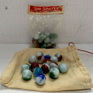 Tom Sawyer Apparel For Real Boys Bag Of Marbles Advertising Giveaway Premium Vtg 4