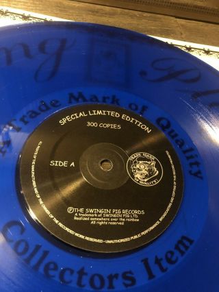 IRON MAIDEN - ANOTHER PIECE OF MIND PART 1 TRANSLUCENT BLUE VINYL LIMITED TO 300 4