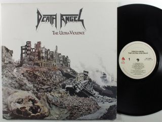 Death Angel The Ultra Violence Enigma Lp Vg,  W/insert