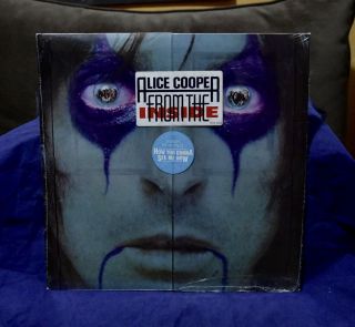 Alice Cooper Very Rare Lp From The Inside 1978 Usa 1st Press W/2stickers