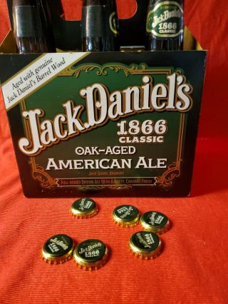 Jack Daniels 1866 Classic American Oak Aged American Ale 6 pack and carton 7