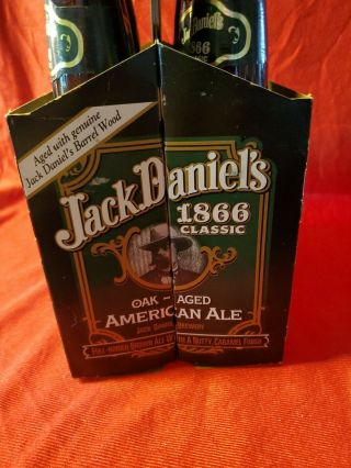 Jack Daniels 1866 Classic American Oak Aged American Ale 6 pack and carton 8