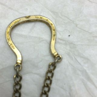 Vintage 1970 Anheuser - Busch Charm Jewelry Pocket Watch Chain 3