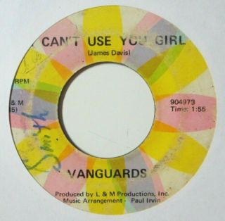 Northern Sweet Soul 45 The Vanguards I Can 