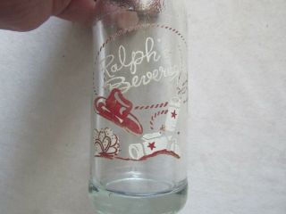 Ralph ' s Beverages - Coca - Cola Bottling Co.  / Zanesville,  Ohio - - 7 oz.  ACL Soda 4