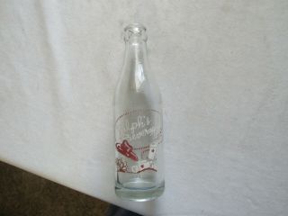 Ralph ' s Beverages - Coca - Cola Bottling Co.  / Zanesville,  Ohio - - 7 oz.  ACL Soda 5