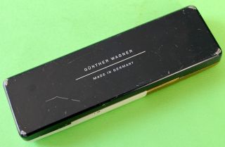 Vintage German PELIKAN Gunther Wagner Pen/Pencil Empty Tin Box 3