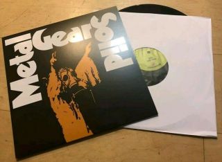 Metal Gear Solid Video Game Soundtrack Vinyl Lp Record Moonshake