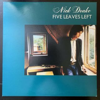 Nick Drake ‎five Leaves Left Vinyl Record Lp Album Folk Rock Antilles ‎an - 7010