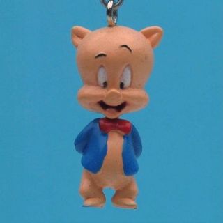 Porky Pig Dangling Dangler Suction Cup Mount Looney Tunes Warner Brothers 9668