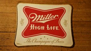 Miller High Life And Sam Adams Rebel Ipa Tin Sign 2 Pack.  Fast