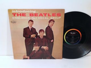 The Beatles - Introducing - Vee Jay 1964 Mono - Oval Rainbow Labels - Love Me Do