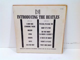 The Beatles - Introducing - Vee Jay 1964 Mono - Oval Rainbow Labels - Love Me Do 6