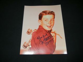 Jerry Mathers Signed Autograph Leave It To Beaver Photo Rare Tv Show Legend
