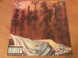 Cannibal Corpse ‎– Tomb Of The Mutilated.  1993 Russia Pressing.  Nmint Very Rare.