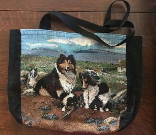 Sheltie Shetland Sheepdog Tote Bag -