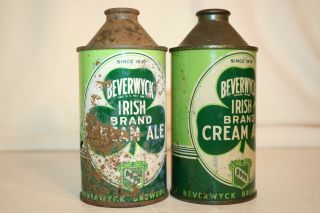 Beverwyck Cream Ale 12 oz.  HP IRTP cones - Beverwyck Breweries Inc. ,  Albany,  NY 5