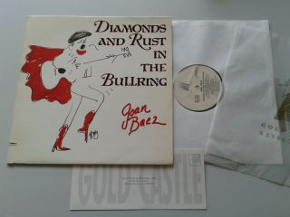 Joan Baez - Diamonds And Rust In The Bullring - Lp