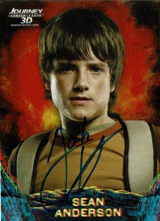 Josh Hutcherson - Journey To The Center Of The Earth - Autograph Trading Card