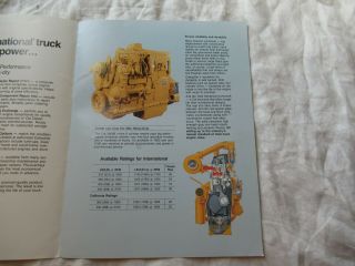 Caterpillar engine for International truck 9370 brochure 3