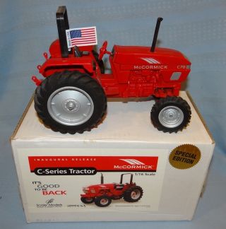 Ertl Mccormick 1/16 C70 Tractor Die - Cast Farm Toy Speced Scale Models Fb - 2609