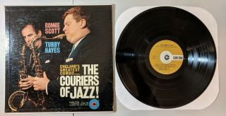 Ronnie Scott & Tubby Hayes - The Couriers Of Jazz 1958 Lp Carlton Jazz Vg,  /vg,