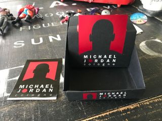 Michael Jordan Cologne Display And Sticker.