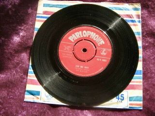 THE BEATLES - PLEASE PLEASE ME UK 1st PRESS (1963) RED LABEL 7 