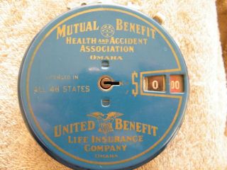 Vintage Add - O - Bank,  United Benefit Insurance Co.