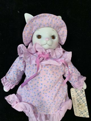 Russ Country - Kins Belinda Bunny Porcelain Bunny Doll 1657