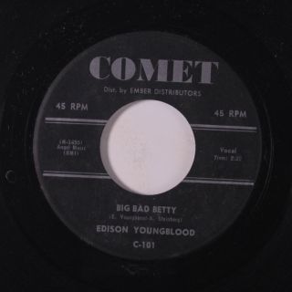 Edison Youngblood: Big Bad Betty / Summertime Fool 45 Rockabilly