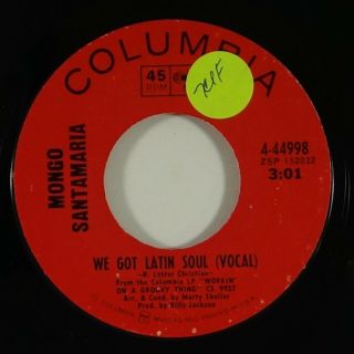 Mongo Santamaria " We Got Latin Soul " Latin Funk Soul 45 Columbia Mp3