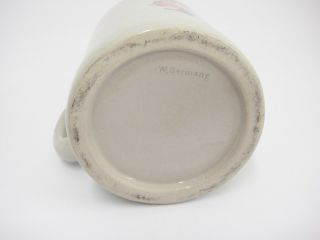 Munchen Beer Mug.  5 Liters GERZ Stoneware Made West Germany Crest 4