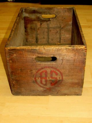 RARE ANTIQUE PRE - PROHIBITION COMMANDER QUALITY BEER WOOD CRATE ADVERTISITNG 7