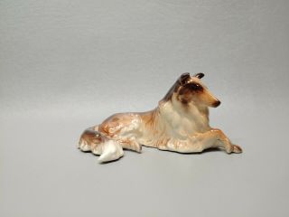 Hagen Renaker Dw Designers Workshop Collie Dog Figurine Bonnie