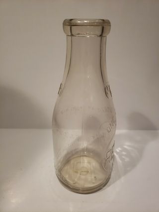 REESE - One Quart Milk Bottle - Allentown,  PA? Doylestown,  PA 4