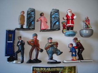 The Polar Express 2004 Kinder Surprise Figures Full Set Figurines Collectibles
