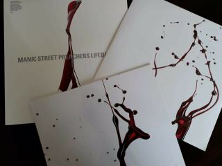 Manic Street Preachers Lifeblood Vinyl,  Ltd Booklet /near & Never Played
