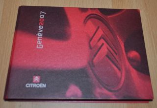 2007 Citroen Geneva Motor Show Kit Press Photo Brochure Prospekt 5 Languages Ed