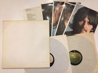 The Beatles " White Album " Apple1968,  Numbered W/posters Complete