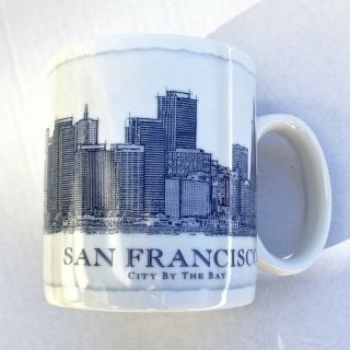 2008 Starbucks San Francisco City By The Bay Coffee Mug Architecture Series Mug