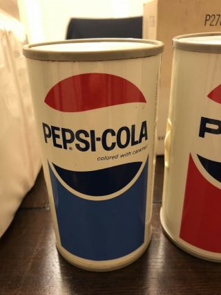 Vintage Pepsi Cola Collectibles.  Bag,  Can Radios,  Watch,  Can - PROMOTIONAL 1970’s 5