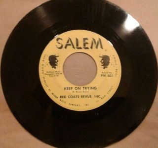 Northern Soul: Red Coats Revue Inc.  Keep On Trying Salem 501