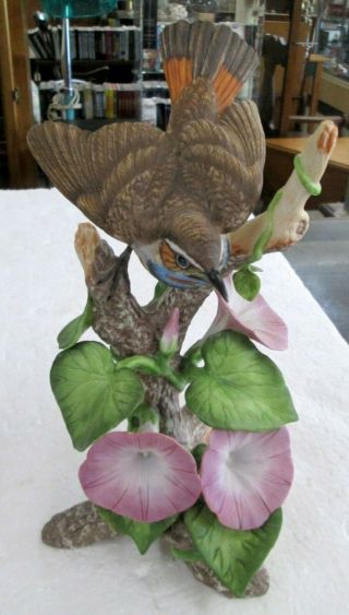 1983 National Audubon Society Blue Throat Bird Arthur Singer Fine Porcelain